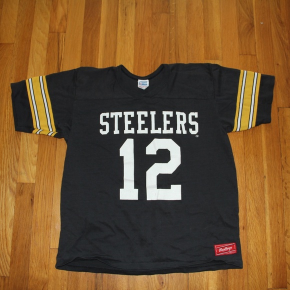 Vintage Pittsburgh Steelers Terry Bradshaw Jersey - Picture 1 of 6